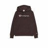 Felpa con Cappuccio Donna Champion Legacy Marrone