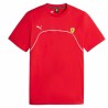 Maglia a Maniche Corte Uomo Puma Ferrari Race Rosso