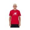 Maglia a Maniche Corte Uomo New Balance  LOGO MT41502 TRE Rosso