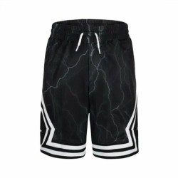Pantaloncini Sportivi per Bambini Jordan JDN MJ AOP DIAMOND SHORT 95C890 F66 Nero