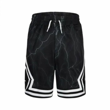 Pantaloncini Sportivi per Bambini Jordan JDN MJ AOP DIAMOND SHORT 95C890 F66 Nero