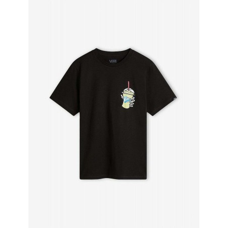 Maglia a Maniche Corte per Bambini Vans Lil Reggie SS VN000JC4BLK1 Nero