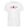 Maglia a Maniche Corte per Bambini Jordan JUMPMAN SUSTAINABLE GRAPHI 85B922 001 Bianco