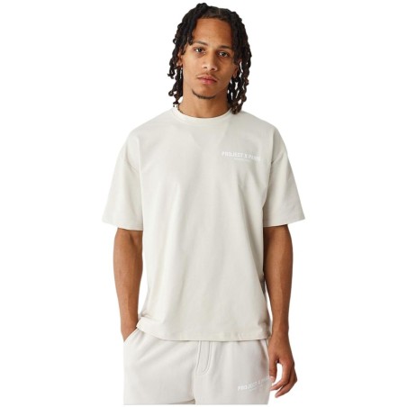 Maglia a Maniche Corte Uomo Project X Paris 2410124 Beige