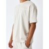 Maglia a Maniche Corte Uomo Project X Paris 2410124 Beige