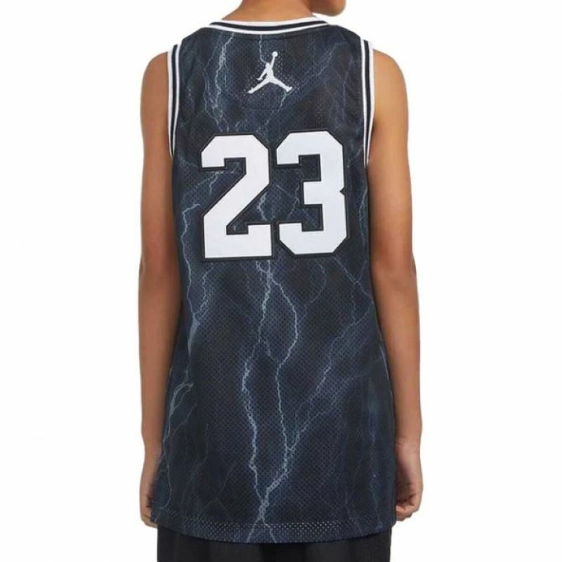 Canotta Bambini Jordan JORDAN 23 AOP JERSEY 95C655 F66 Nero