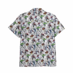 Maglia a Maniche Corte Uomo Marvel Grigio chiaro
