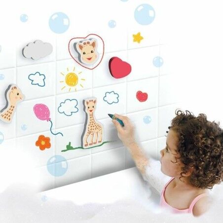 Giocattoli da Bagno SES Creative Sophie La Girafe Bagno e Doccia