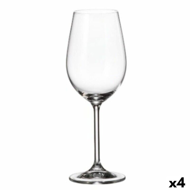 Set di calici da vino Bohemia Crystal Clara Bianco 350 ml 6 Pezzi (6 Unità) (4 Unità) Set di calici da vino Bohemia Crystal Clara Bianco 350 ml 6 Pezzi (6 Unità) (4 Unità)