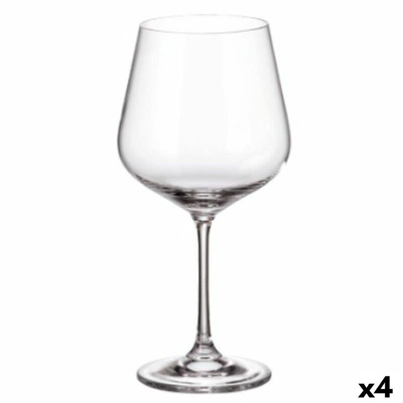 Set di calici da vino Bohemia Crystal Sira 600 ml 6 Pezzi (6 Unità) (4 Unità) Set di calici da vino Bohemia Crystal Sira 600 ml 6 Pezzi (6 Unità) (4 Unità)