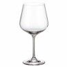 Set di calici da vino Bohemia Crystal Sira 600 ml 6 Pezzi (6 Unità) (4 Unità)