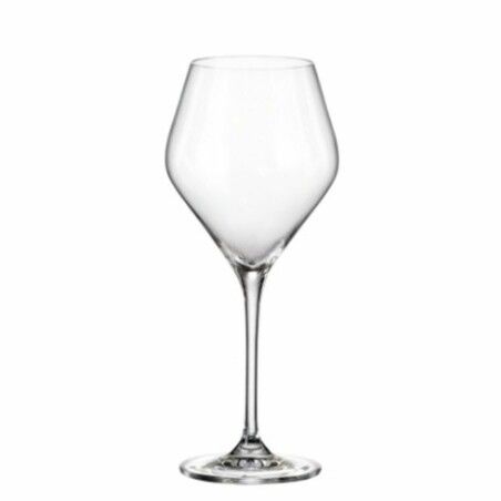 Set di calici da vino Bohemia Crystal Galaxia 400 ml 6 Pezzi (6 Unità) (4 Unità)
