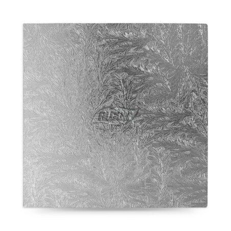Base per torta Algon Argentato 40 x 40 x 1,5 cm Quadrato (12 Unità)