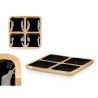 Vassoio con Scompartimenti MALI-991 B Nero 31 x 3 x 31 cm (6 Unità)