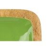 Vassoio con Scompartimenti MALI-991 G Verde 31 x 3 x 3 cm (6 Unità)