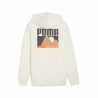 Felpa con Cappuccio Uomo Puma Bianco