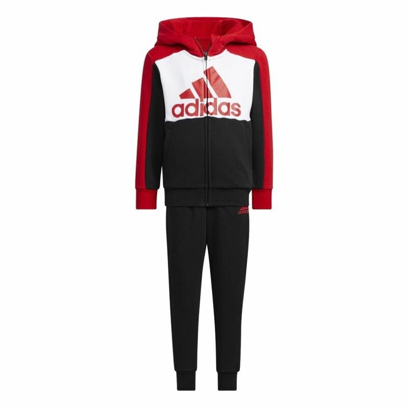 Tuta da Bambini Adidas Badge Of Sport Logo Nero Tuta da Bambini Adidas Badge Of Sport Logo Nero