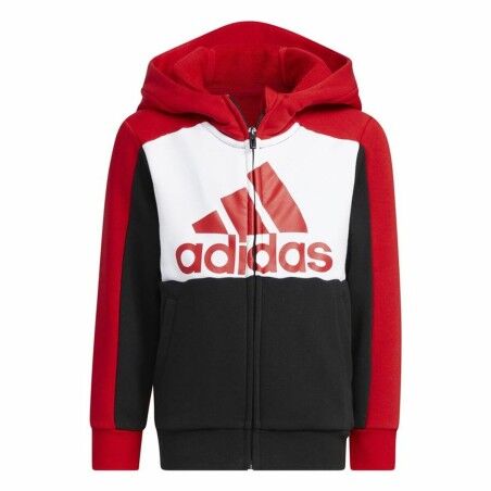 Tuta da Bambini Adidas Badge Of Sport Logo Nero