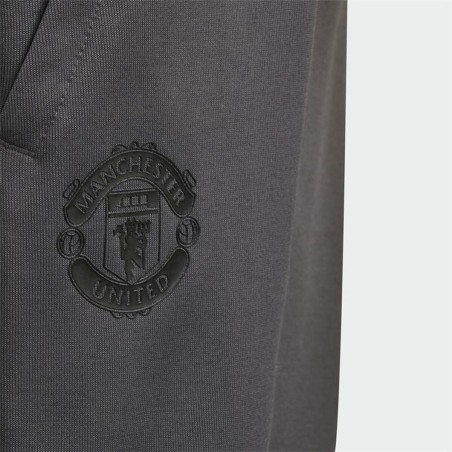 Pantalone Sportivo per Bambini Adidas Manchester United Grigio
