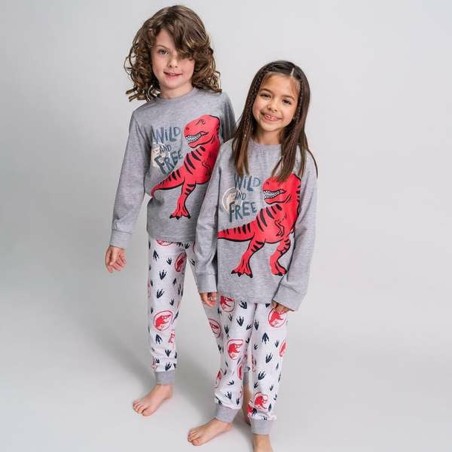 Pigiama Per bambini Jurassic Park Grigio