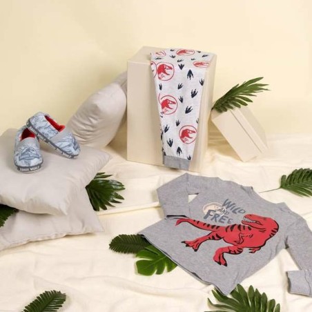 Pigiama Per bambini Jurassic Park Grigio