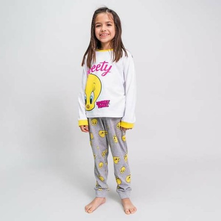 Pigiama Per bambini Looney Tunes Bianco