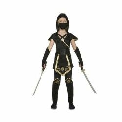 Costume per Bambini My Other Me Nero Ninja (5 Pezzi)
