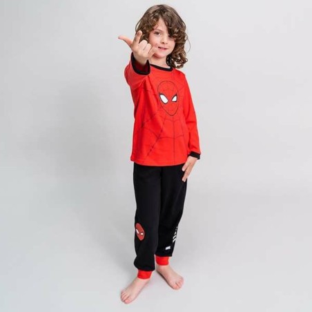 Pigiama Per bambini Spider-Man Rosso (24 Mesi)