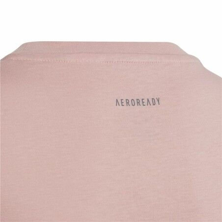 Maglia a Maniche Corte per Bambini Adidas Girl Power Rosa
