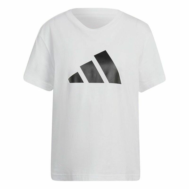 Maglia a Maniche Corte Donna Adidas Future Icons Bianco Maglia a Maniche Corte Donna Adidas Future Icons Bianco
