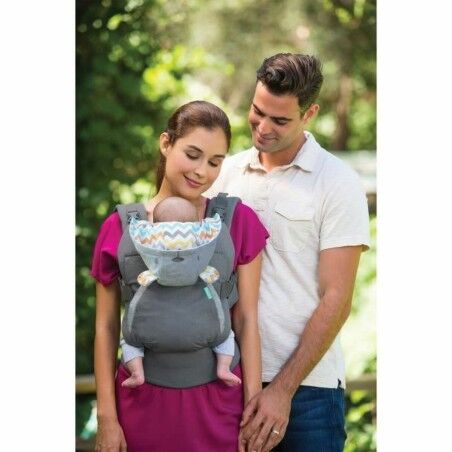 Zaino Porta bambino Infantino Cuddle Up Bear Grigio + 0 Anni + 0 Mesi