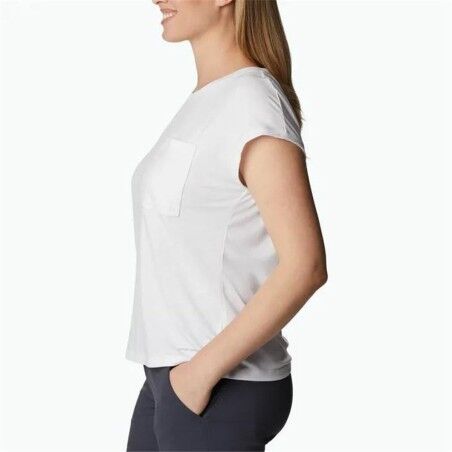 Maglia a Maniche Corte Donna Columbia Trek™  Bianco