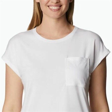 Maglia a Maniche Corte Donna Columbia Trek™  Bianco
