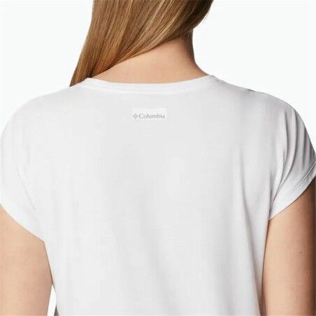 Maglia a Maniche Corte Donna Columbia Trek™  Bianco