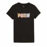 Maglia a Maniche Corte Donna Puma  Essential+ Graphic