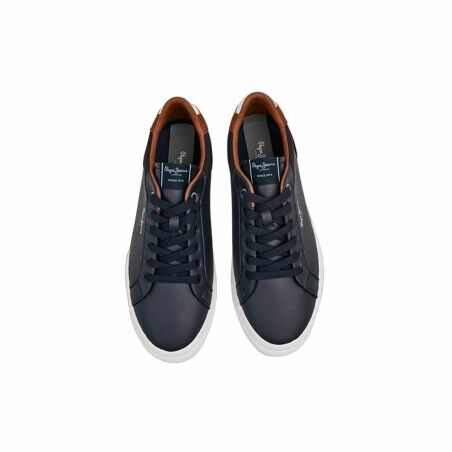 Scarpe da Tennis Casual Pepe Jeans Kenton Court Blu Marino