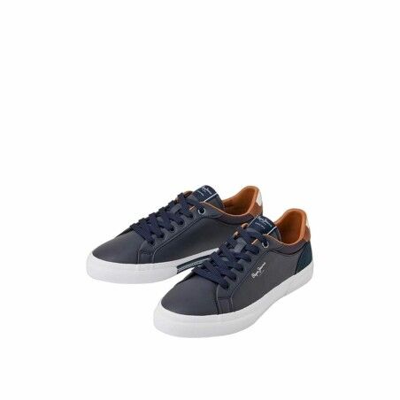 Scarpe da Tennis Casual Pepe Jeans Kenton Court Blu Marino