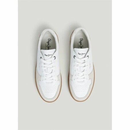 Scarpe da Tennis Casual Pepe Jeans Camden One Bianco
