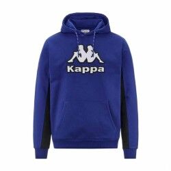 Felpa con Cappuccio Uomo Kappa Farti Azzurro