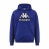 Felpa con Cappuccio Uomo Kappa Farti Azzurro