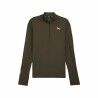 Felpa senza Cappuccio Uomo Puma Flex 1/4 Zip Verde scuro