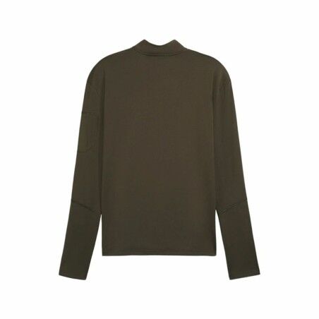 Felpa senza Cappuccio Uomo Puma Flex 1/4 Zip Verde scuro