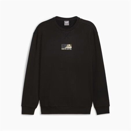 Felpa senza Cappuccio Uomo Puma Better Sportswear Crew Nero