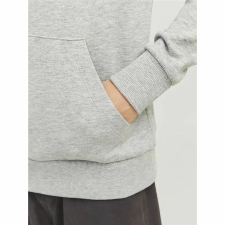 Felpa con Cappuccio Uomo Jack & Jones Jjnolan Grigio