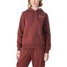 Felpa con Cappuccio Donna Champion Marrone