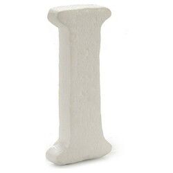 Lettera I Pincello 1 x 15 x 13,5 cm polistirene