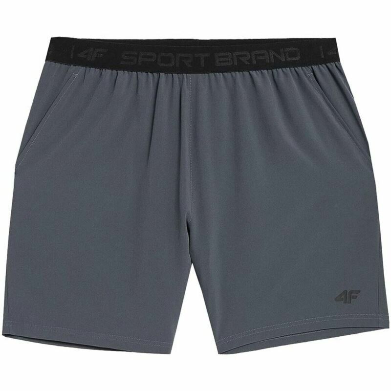 Pantaloni Corti Sportivi da Uomo 4F Grigio scuro Pantaloni Corti Sportivi da Uomo 4F Grigio scuro