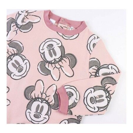 Tuta da Bambini Minnie Mouse Rosa Ocra