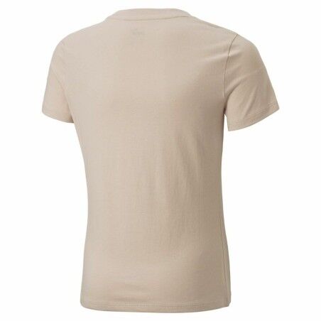 Maglia a Maniche Corte per Bambini Puma Beige