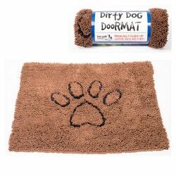 Tappeto per cani Dog Gone Smart Microfibre Marrone (89 x 66 cm)